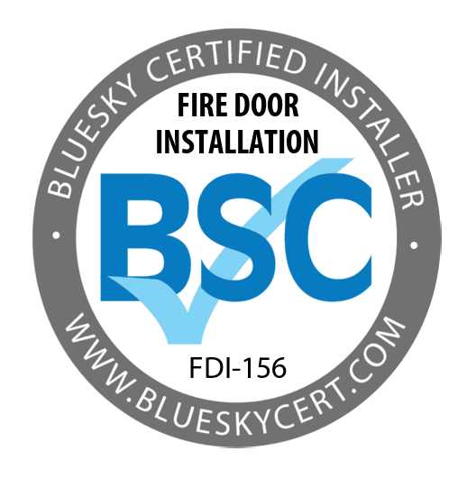 BlueSky Certified Installer - Fire Door Installation FDI-156