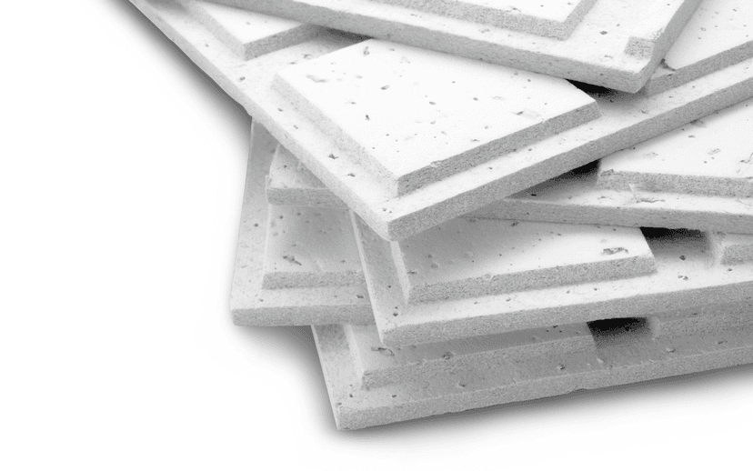 Fire-resistant boarding installation example 3